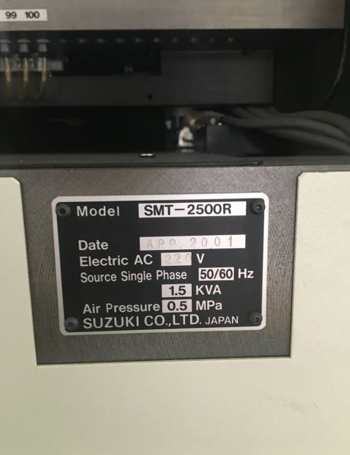 Suzuki SMT 2500 Pick and Place