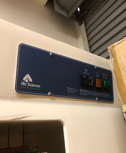 Air Science Decap Machine