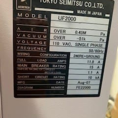 Accretech / TSK UF 2000 Prober