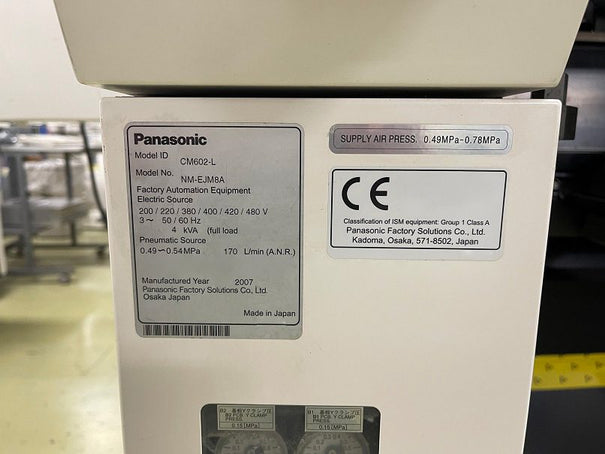 Panasonic CM 602 L Pick and Place