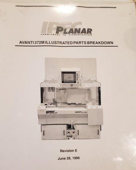 Speedfam Avanti 372 M CMP (Chemical Mechanical Polisher)