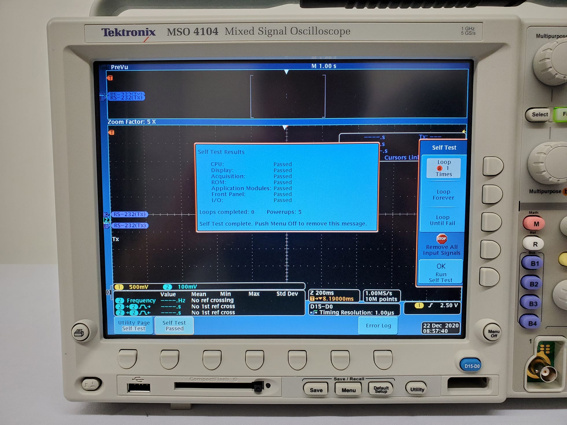 Tektronix MSO 4104 Mixed Signal Oscilloscope – Bridge Tronic