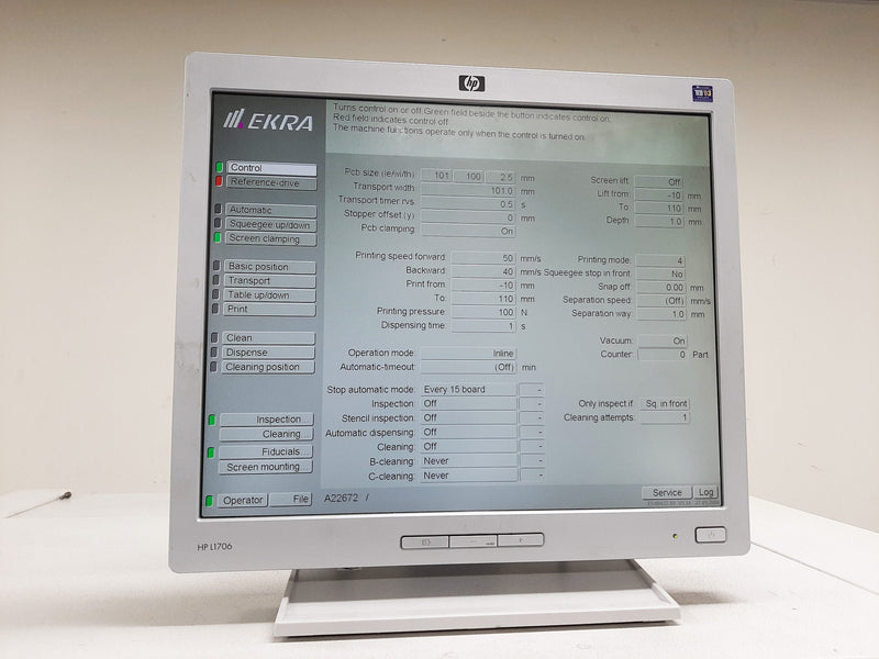 Ekra E 5 HSP Soldering Screenprinter