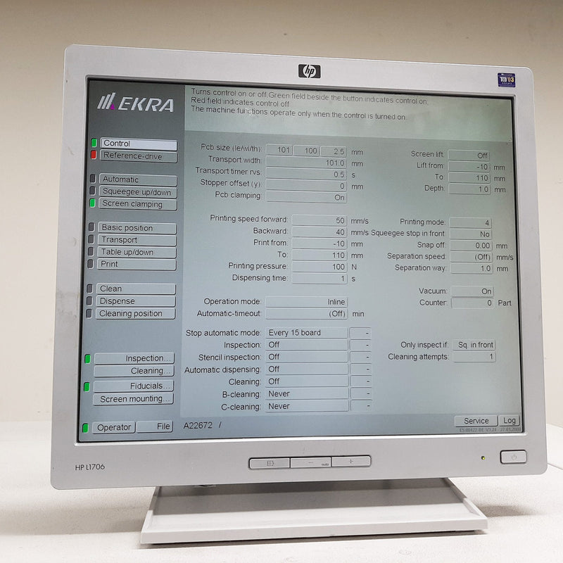 Ekra E 5 HSP Soldering Screenprinter