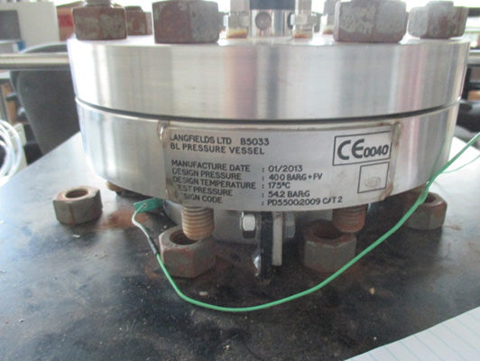 Langfields 8 L PV 11 Pressure Vessel
