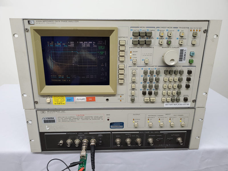 Keysight / Agilent 4194 A Impedance / Gain-Phase Analyzer