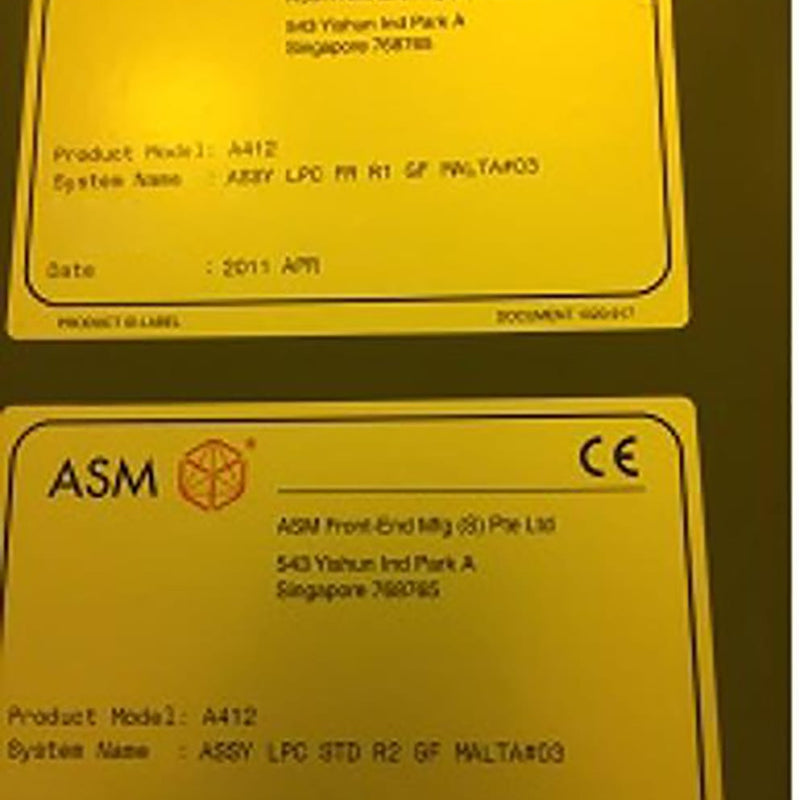 ASM A 412 LPCVD Furnace (Low Pressure Chemical Vapor Deposition)