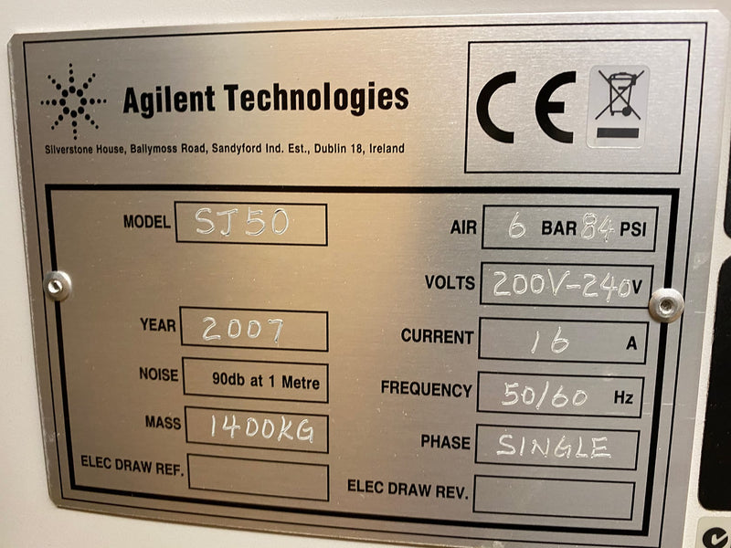 Agilent SJ 50 Series II AOI (Automated Optical Inspection)