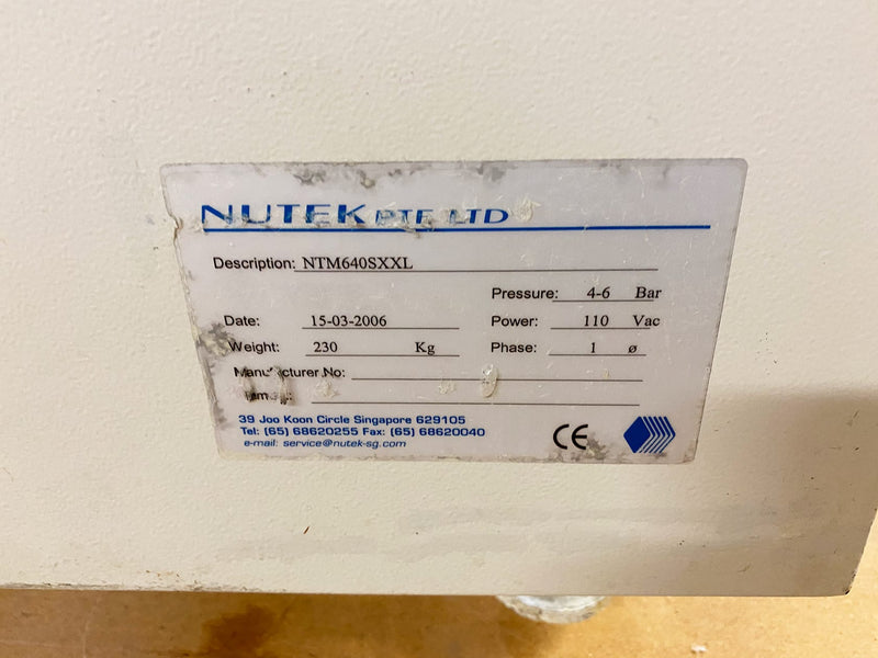 Nutek NTM 640 SXXL Multifunction Vertical Buffer