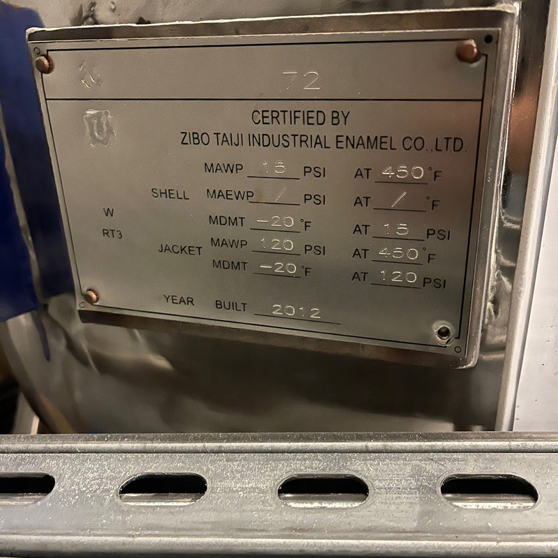 Zibo Taiji Industrial Enamel Reactor