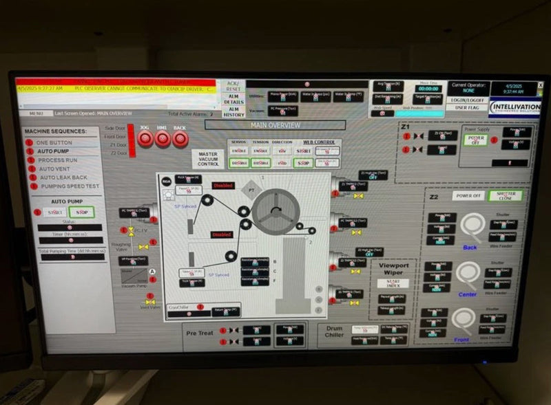 Intellivation R 2 R 500 E Vacuum Web Coating System