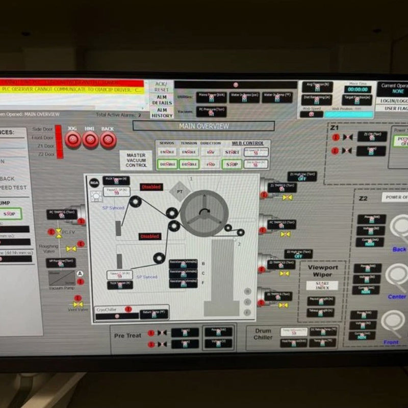 Intellivation R 2 R 500 E Vacuum Web Coating System