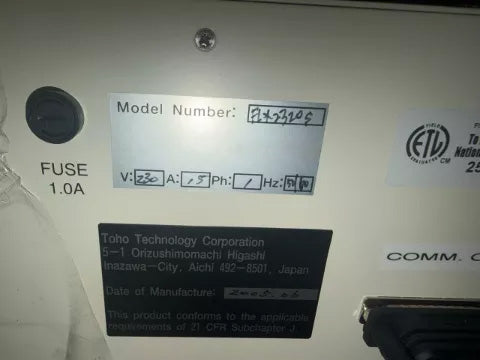 KLA / Toho FLX 2320 S Thin Film Stress Measurement