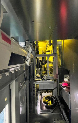 Disco DGP 8761 + DFM 2800 In-Line Grinder