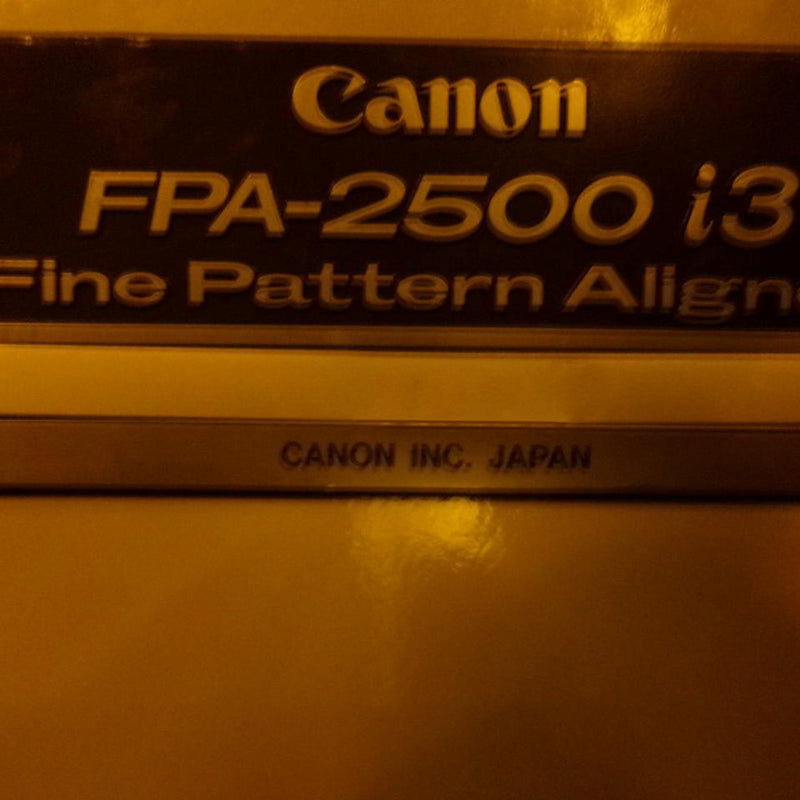 Canon FPA 2500 i 3 i-Line Stepper