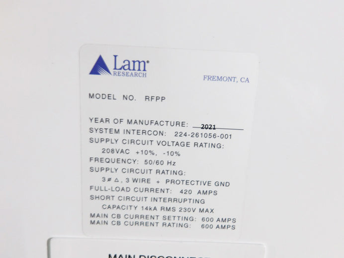 Lam 2300 Kiyo GX RIE (Reactive Ion Etcher)