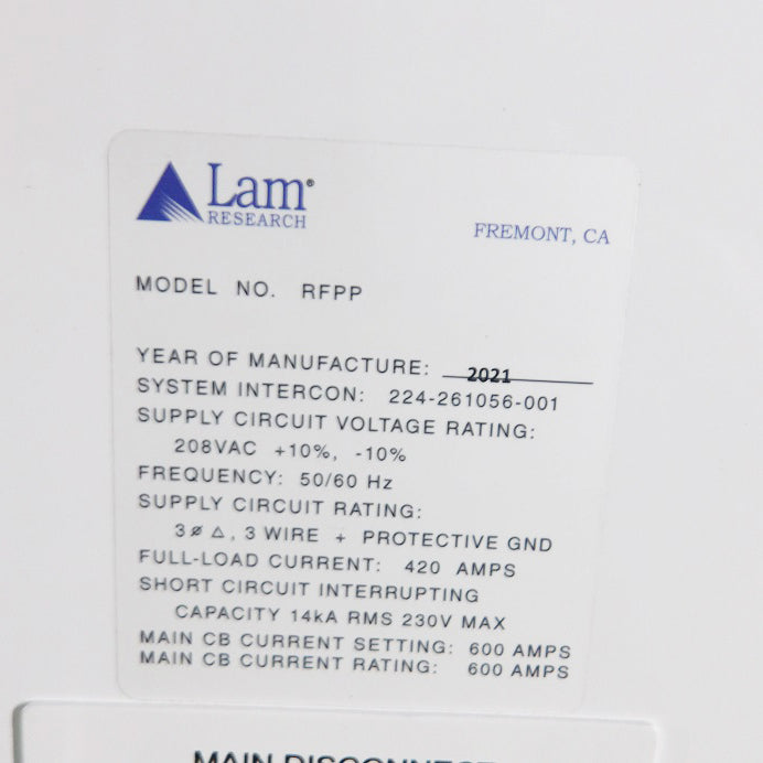 Lam 2300 Kiyo GX RIE (Reactive Ion Etcher)