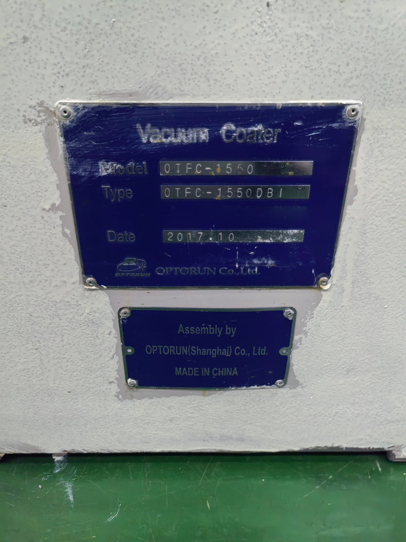 Optorun OTFC 1550 DBI Vacuum Coater