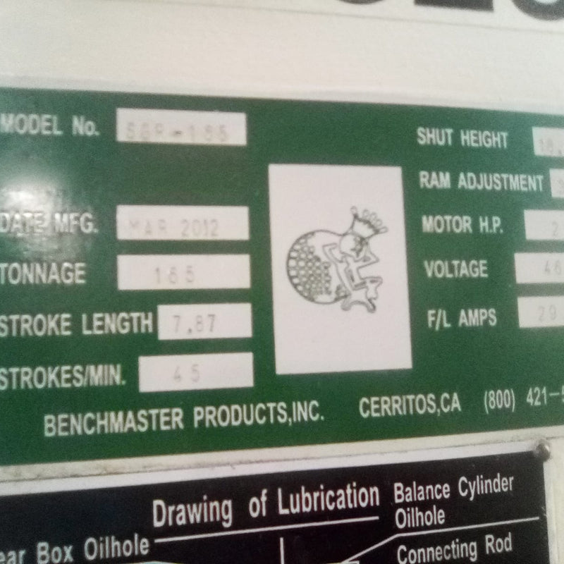 Benchmaster SGR Press