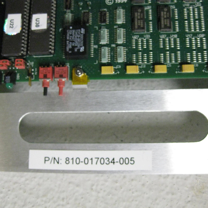 Lam P/N: 810-017034-005 Envision CPU VME Processor Board