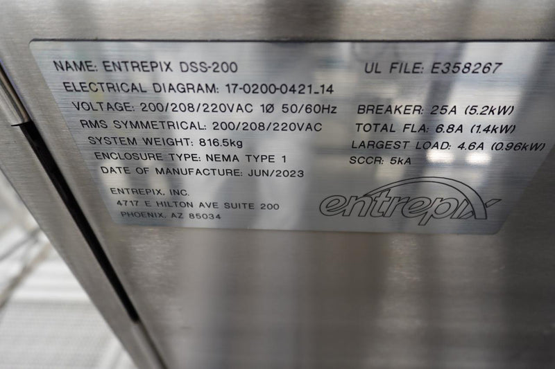 Ontrak DSS 200 Series II Post CMP Scrubber (Chemical Mechanical Polisher)