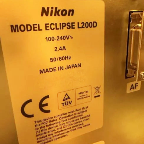 Nikon Eclipse L 200 D Inspection Microscope