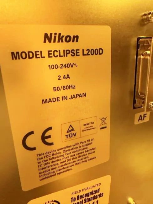 Nikon Eclipse L 200 D Inspection Microscope