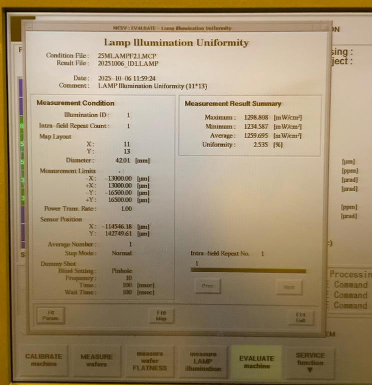 Nikon NSR SF 140 i-Line Stepper