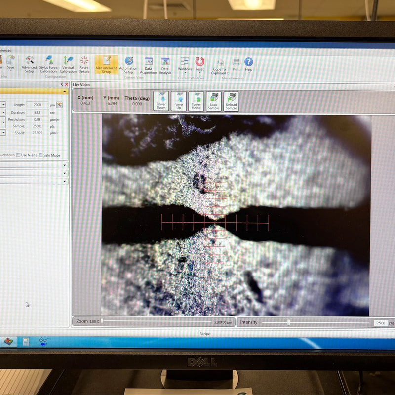 Bruker / Veeco Dektak XT Profilometer