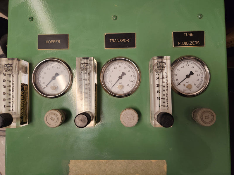 Gasbarre 8 x 8 x 22.5 Fluidized Filler Shoe Controller