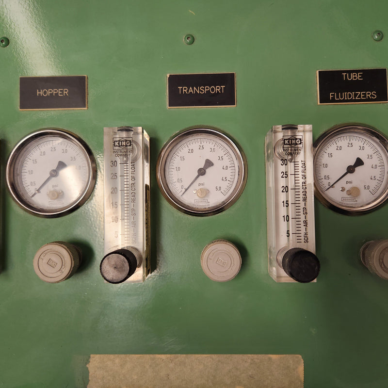 Gasbarre 8 x 8 x 22.5 Fluidized Filler Shoe Controller