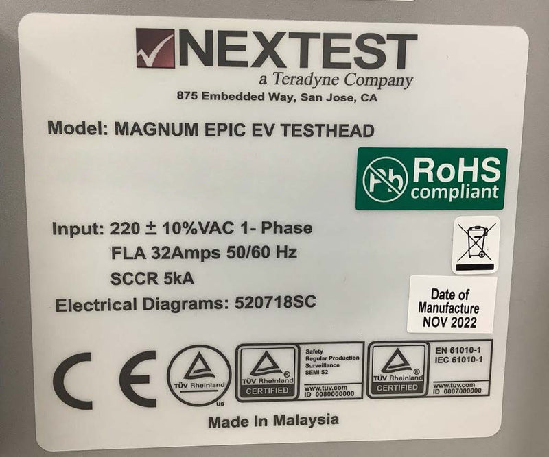 Teradyne / Nextest Magnum EPIC EV Tester
