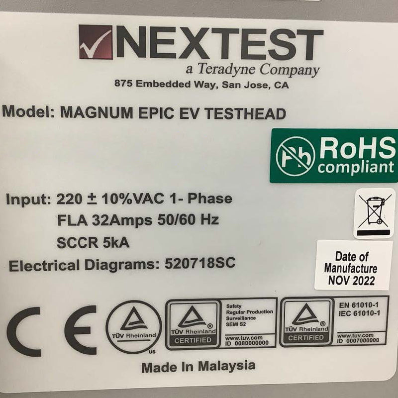 Teradyne / Nextest Magnum EPIC EV Tester