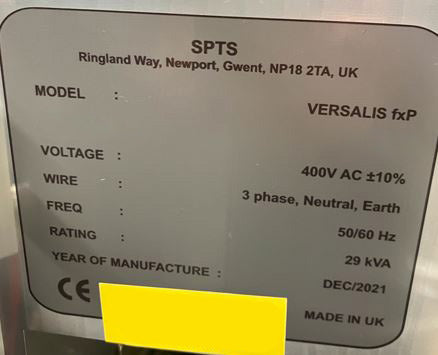 SPTS / STS Versalis fxP CVE
