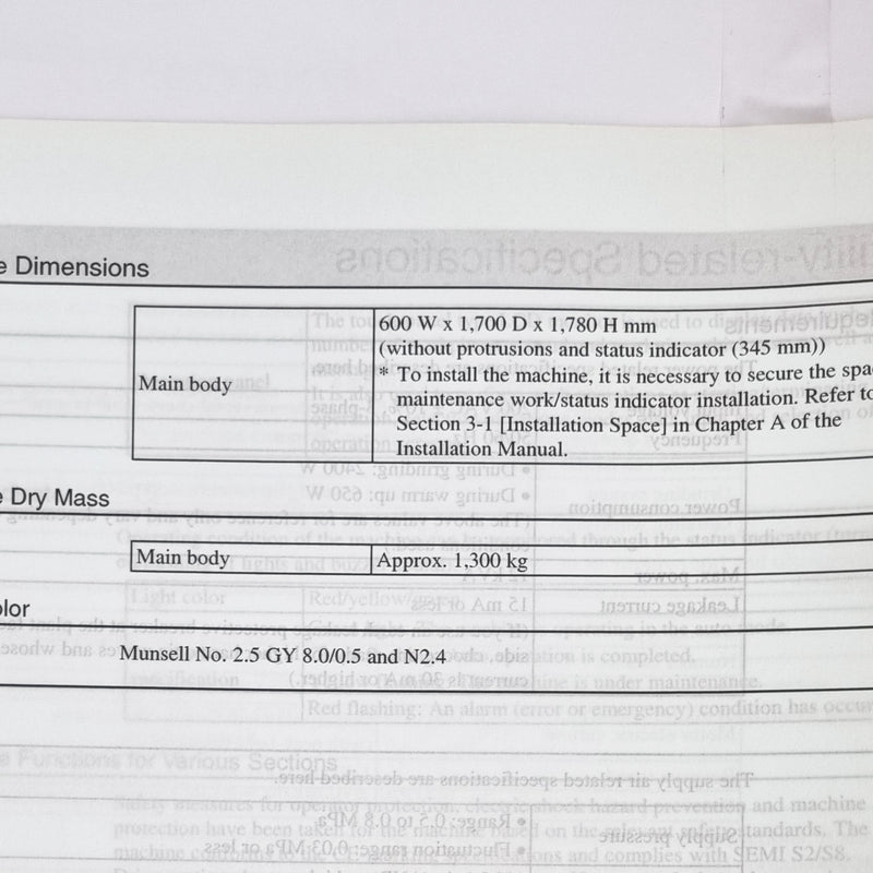 Disco DAG 810 Back Grinder