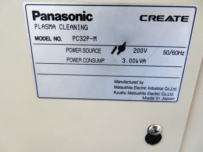 Panasonic PC 32 P M Plasma Cleaner