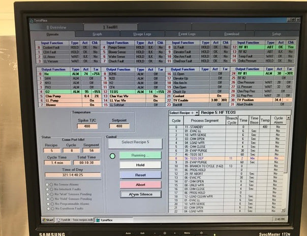 GSI Lumonics UltraDep 1 PECVD (Plasma-Enhanced Chemical Vapor Deposition)