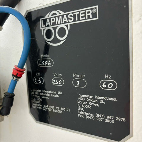 Lapmaster LSP 6 Grinder / Polisher