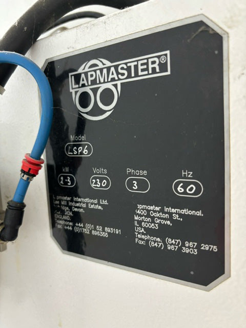 Lapmaster LSP 6 Grinder / Polisher