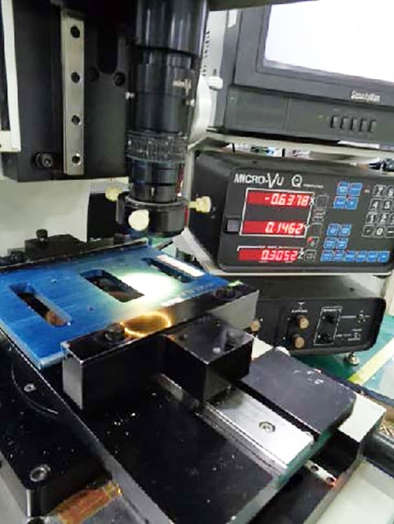 Micro-Vu Visual Measuring System