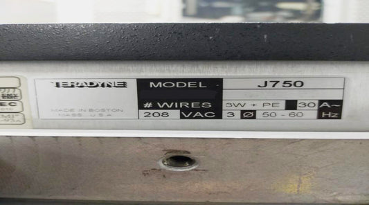 Teradyne J 750 Tester
