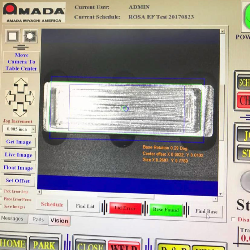 Amada MX 2000 Seam Sealer