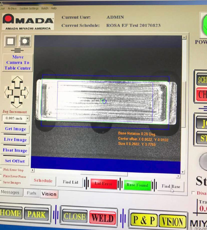 Amada MX 2000 Seam Sealer