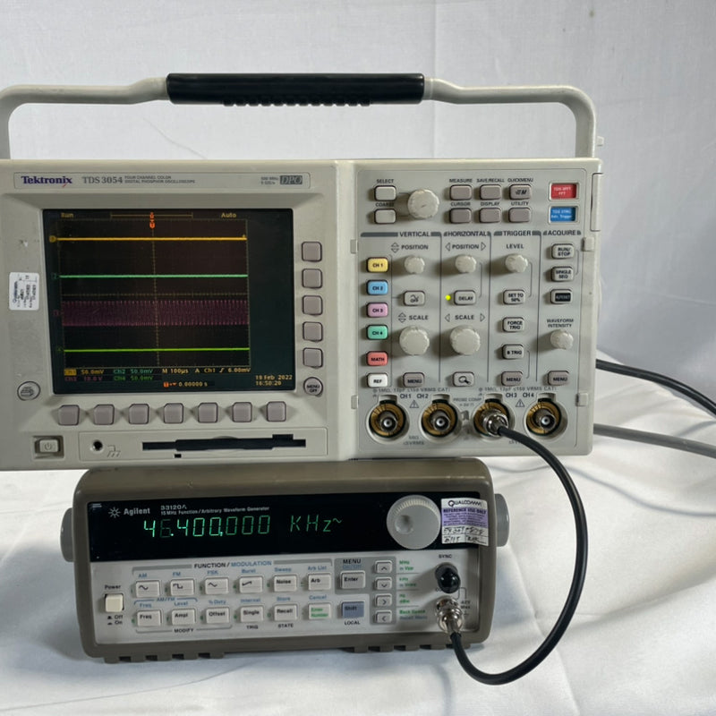 Tektronix TDS 3054 Four Channel Color Digital Phosphor Oscilloscope