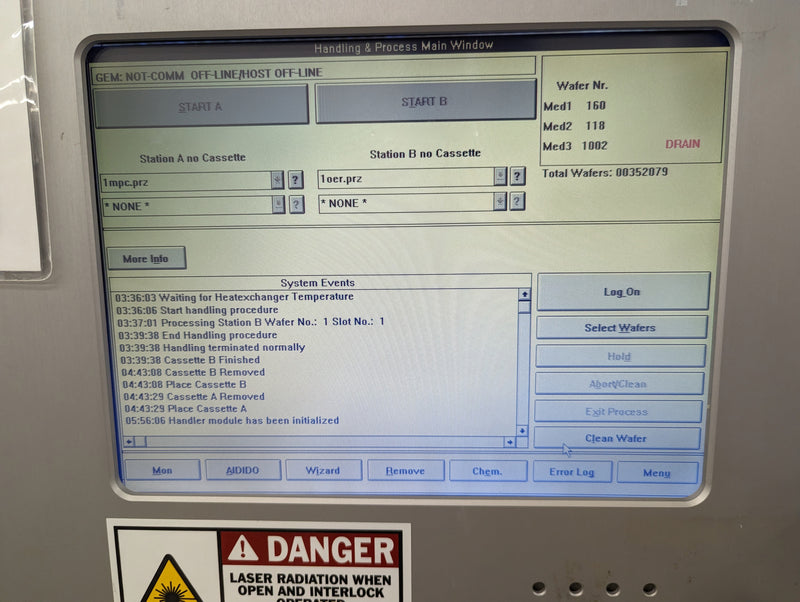 Lam / SEZ SP 203 Spin Etcher