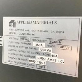 Applied Materials Centura 5200