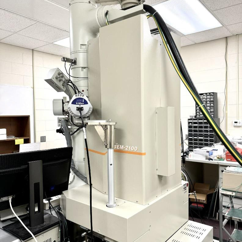 Jeol JEM 2100 TEM (Transmission Electron Microscope)