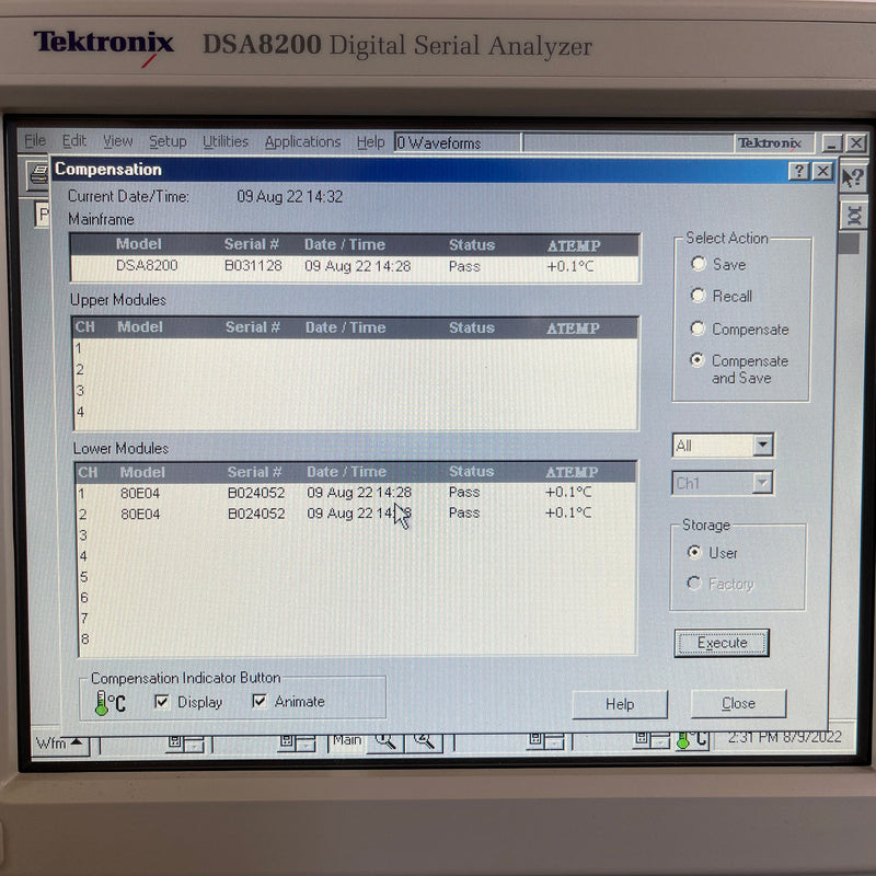 Tektronix 80 A 03 TekConnect Probe Interface Module