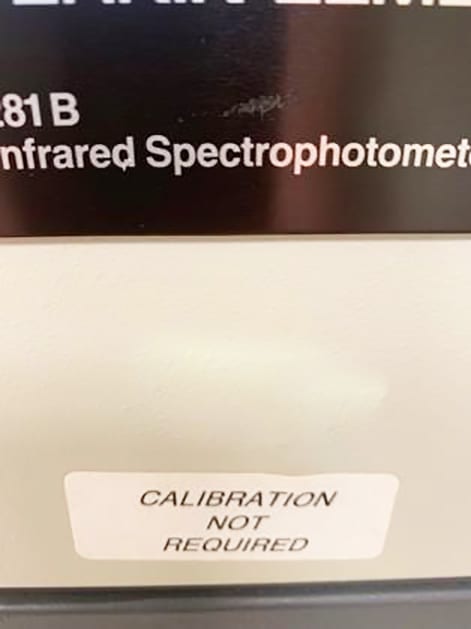Perkin Elmer IR Spectrophotometer