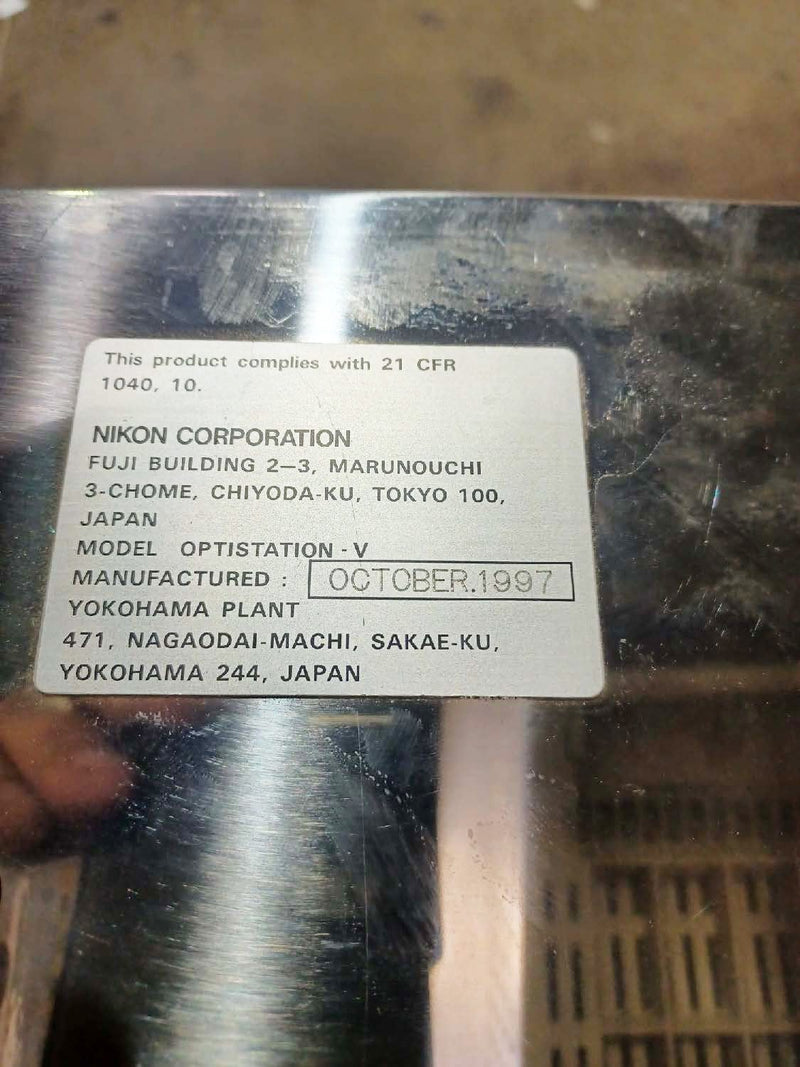Nikon Optistation 5 Microscope